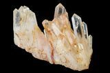 Tangerine Quartz Crystal Cluster - Madagascar #156920-2